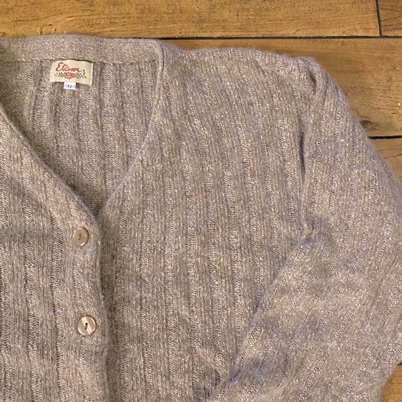 Vintage Oatmeal Cardigan - Picture 2 of 3